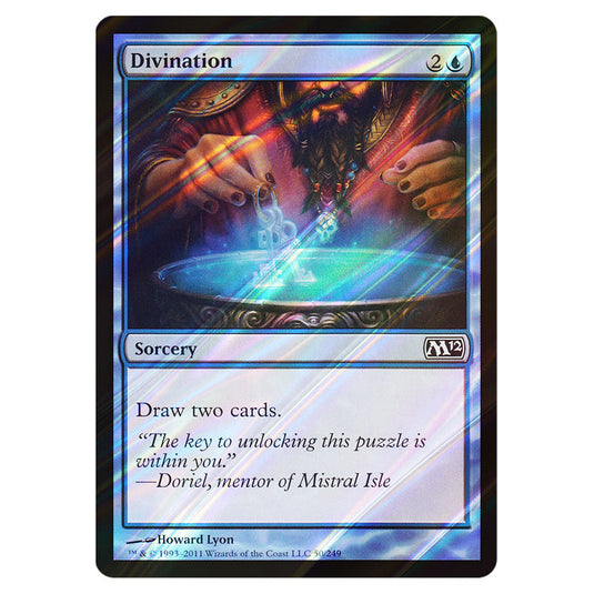 Divination 0050 card from the Magic The Gathering set Magic 2012