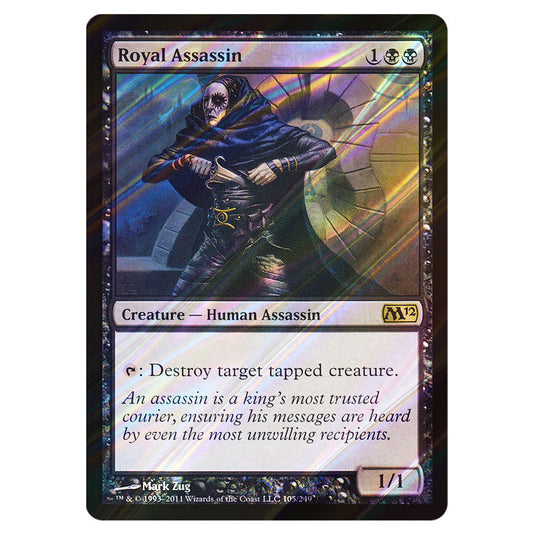 Royal Assassin 0105 card from the Magic The Gathering set Magic 2012