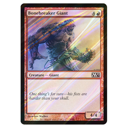 Bonebreaker Giant 0123 card from the Magic The Gathering set Magic 2012