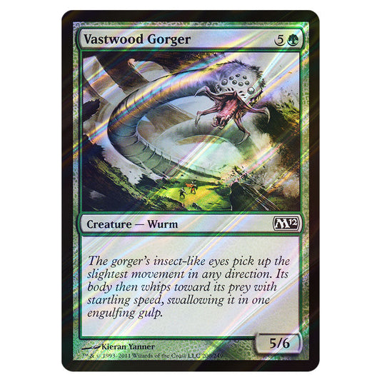 Vastwood Gorger 0200 card from the Magic The Gathering set Magic 2012