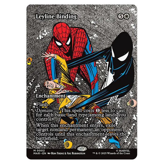 Leyline Binding 0002 card from the Magic The Gathering set Marvel Universe