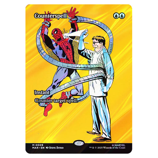Counterspell 0009 card from the Magic The Gathering set Marvel Universe