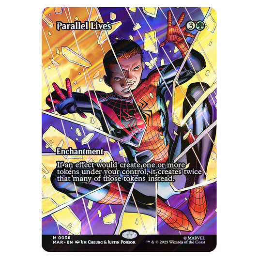 Parallel Lives 0036 card from the Magic The Gathering set Marvel Universe