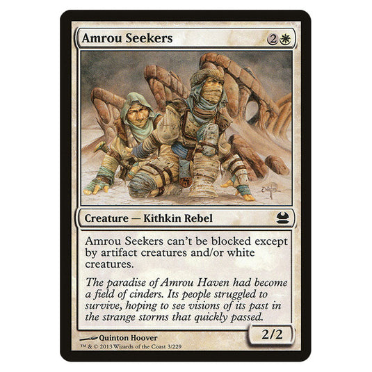 Amrou Seekers 003 card from the Magic The Gathering set Modern Masters (MMA)