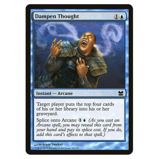 Dampen Thought 039 card from the Magic The Gathering set Modern Masters (MMA)