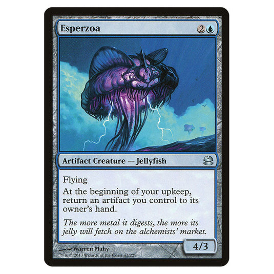 Esperzoa 043 card from the Magic The Gathering set Modern Masters (MMA)