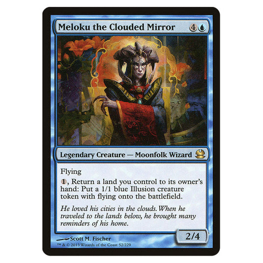 Meloku the Clouded Mirror 052 card from the Magic The Gathering set Modern Masters (MMA)