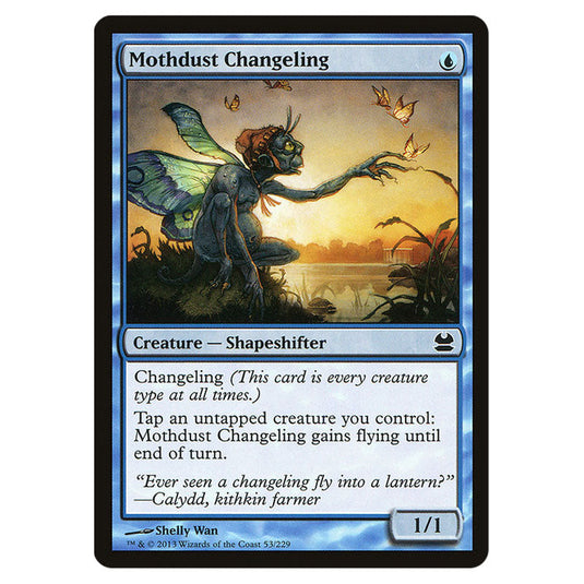 Mothdust Changeling 053 card from the Magic The Gathering set Modern Masters (MMA)