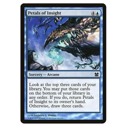 Petals of Insight 060 card from the Magic The Gathering set Modern Masters (MMA)