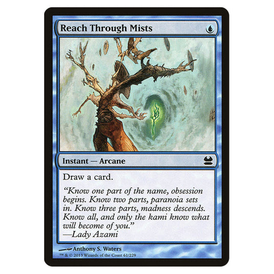 Reach Through Mists 061 card from the Magic The Gathering set Modern Masters (MMA)