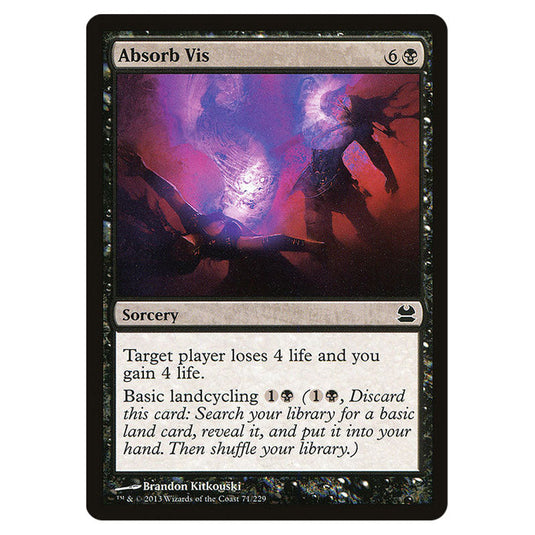 Absorb Vis 071 card from the Magic The Gathering set Modern Masters (MMA)
