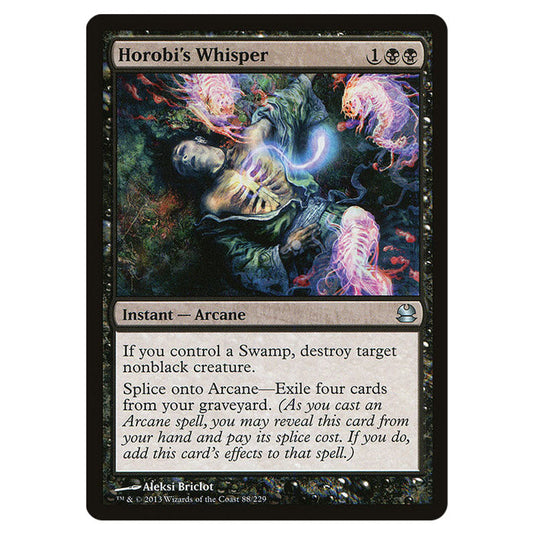 Horobi's Whisper 088 card from the Magic The Gathering set Modern Masters (MMA)
