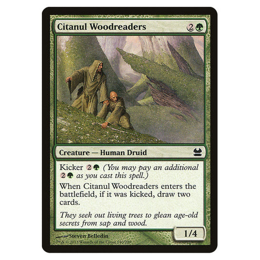 Citanul Woodreaders 140 card from the Magic The Gathering set Modern Masters (MMA)