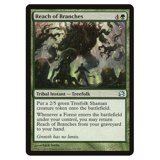 Reach of Branches 158 card from the Magic The Gathering set Modern Masters (MMA)