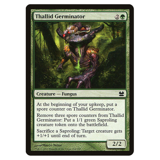 Thallid Germinator 168 card from the Magic The Gathering set Modern Masters (MMA)