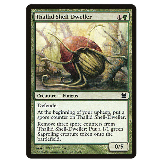 Thallid Shell-Dweller 169 card from the Magic The Gathering set Modern Masters (MMA)