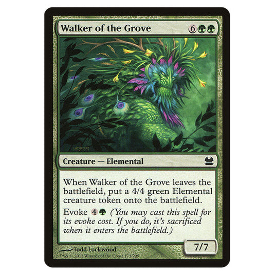 Walker of the Grove 173 card from the Magic The Gathering set Modern Masters (MMA)