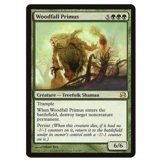 Woodfall Primus 174 card from the Magic The Gathering set Modern Masters (MMA)