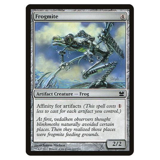 Frogmite 207 card from the Magic The Gathering set Modern Masters (MMA)