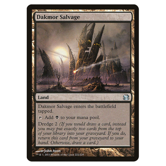 Dakmor Salvage 222 card from the Magic The Gathering set Modern Masters (MMA)
