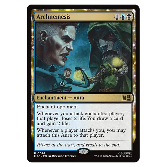 Archnemesis 0074 card from the Magic The Gathering set Marvel Super Heroes Commander