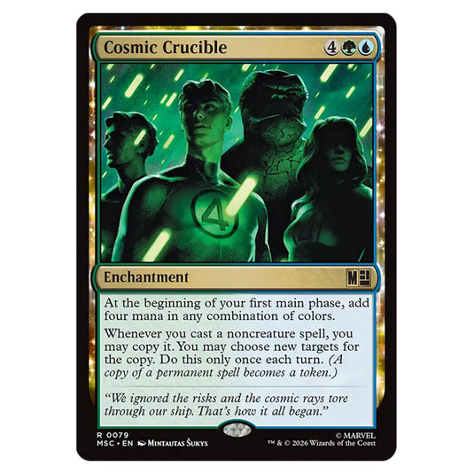 Cosmic Crucible 0079 card from the Magic The Gathering set Marvel Super Heroes Commander