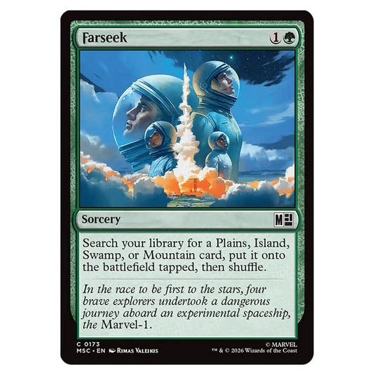 Farseek 0173 card from the Magic The Gathering set Marvel Super Heroes Commander