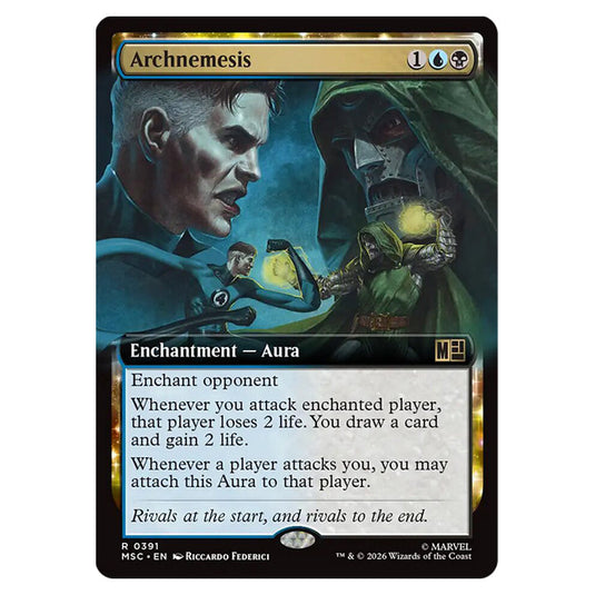 Archnemesis 0391 card from the Magic The Gathering set Marvel Super Heroes Commander