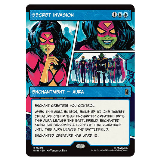 Secret Invasion 0301 card from the Magic The Gathering set Marvel Super Heroes