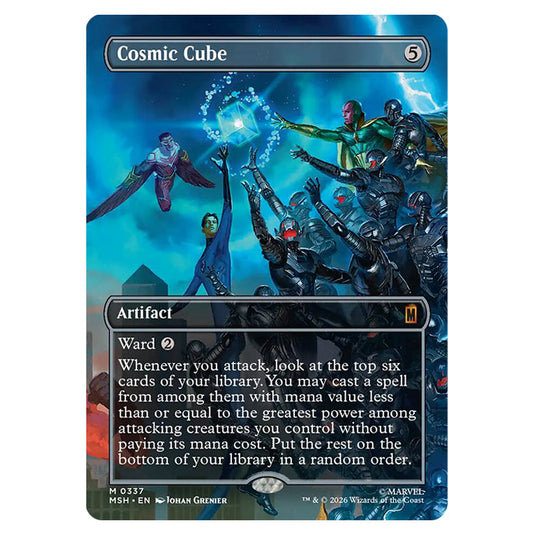 Cosmic Cube 0337 card from the Magic The Gathering set Marvel Super Heroes