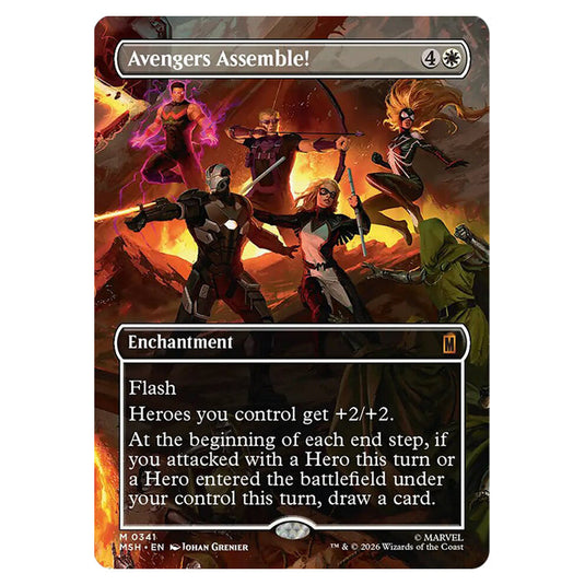 Avengers Assemble! 0341 card from the Magic The Gathering set Marvel Super Heroes