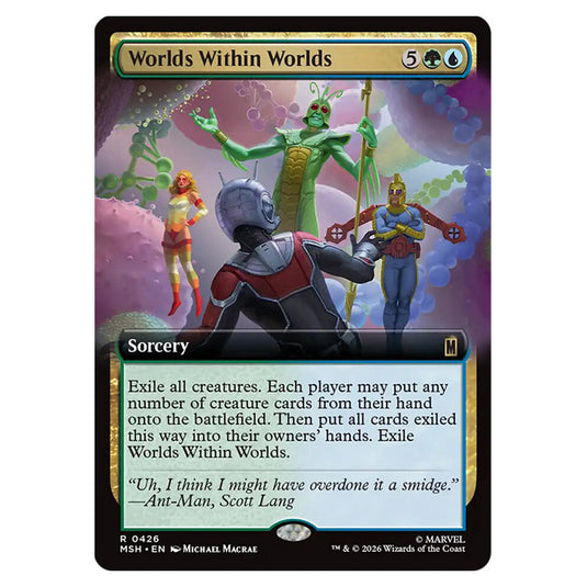 Worlds Within Worlds 0426 card from the Magic The Gathering set Marvel Super Heroes