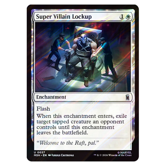 Super Villain Lockup 0037 card from the Magic The Gathering set Marvel Super Heroes