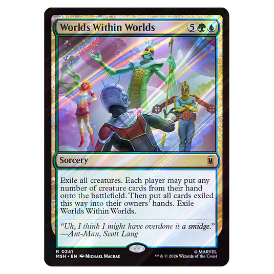Worlds Within Worlds 0241 card from the Magic The Gathering set Marvel Super Heroes