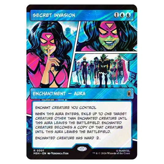 Secret Invasion 0301 card from the Magic The Gathering set Marvel Super Heroes