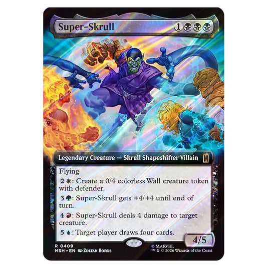 Super-Skrull 0409 card from the Magic The Gathering set Marvel Super Heroes