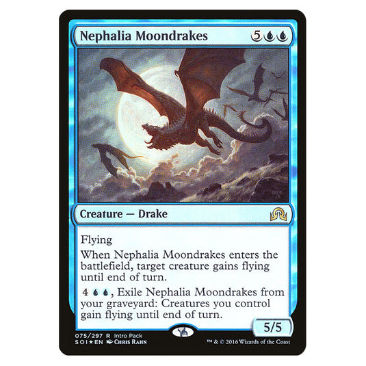 Nephalia Moondrakes 75 card from the Magic The Gathering set Shadows Over Innistrad Promos
