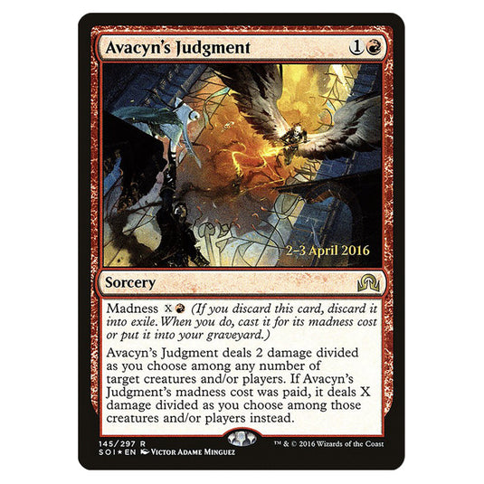 Avacyn's Judgment 145s card from the Magic The Gathering set Shadows Over Innistrad Promos