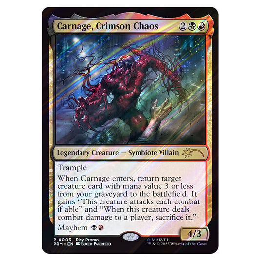 J. Jonah Jameson 0003a card from the Magic The Gathering set Marvel's Spider-Man Promos