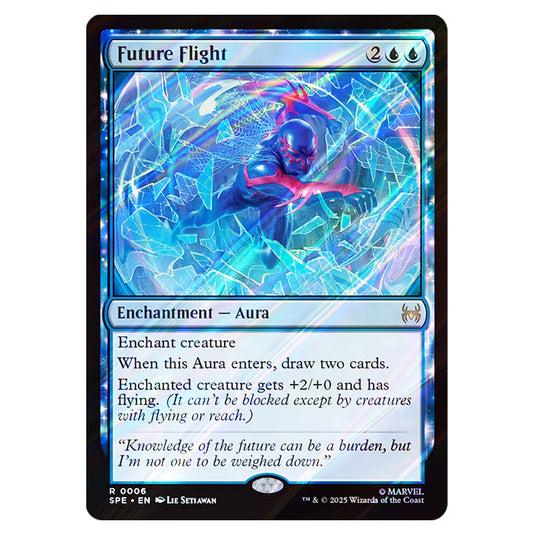 Future Flight 0006 card from the Magic The Gathering set Marvel's Spider-Man Eternal