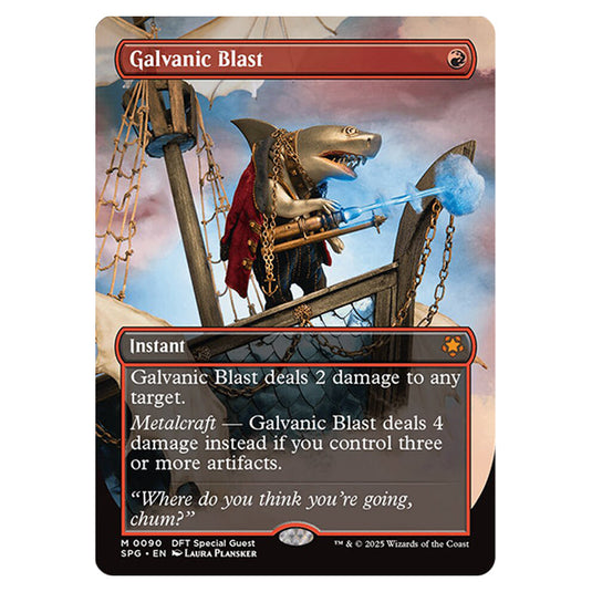 Galvanic Blast 0090 card from the Magic The Gathering set Aetherdrift - Special Guests