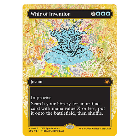 Whir of Invention 0096 card from the Magic The Gathering set Aetherdrift - Special Guests