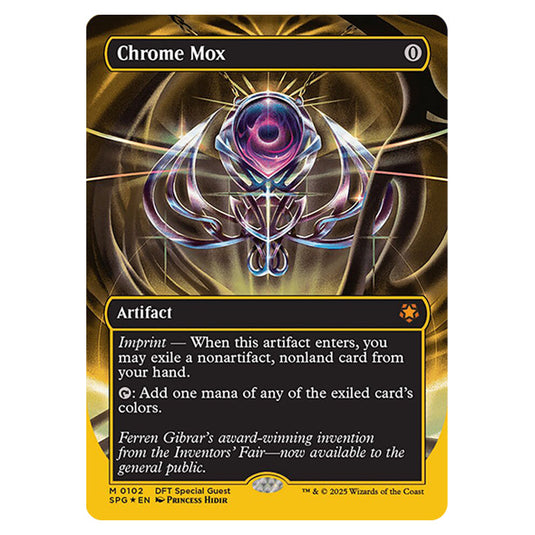 Chrome Mox 0102 card from the Magic The Gathering set Aetherdrift - Special Guests