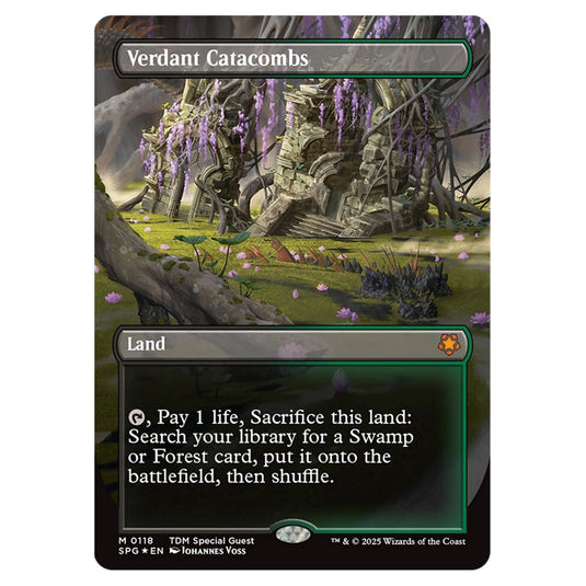 Verdant Catacombs 0118 card from the Magic The Gathering set Tarkir: Dragonstorm - Special Guests