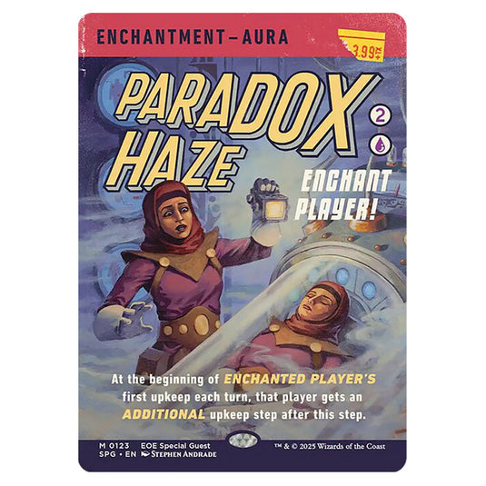 Paradox Haze 0123 card from the Magic The Gathering set Edge of Eternities - Special Guests