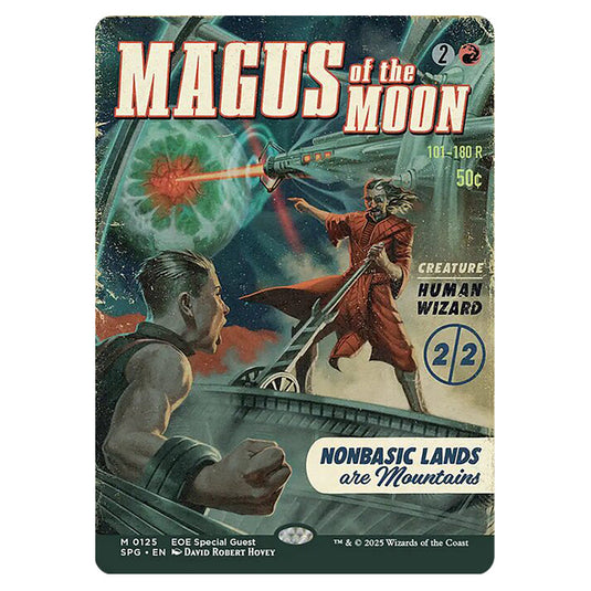 Magus of the Moon 0125 card from the Magic The Gathering set Edge of Eternities - Special Guests
