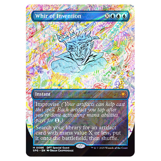 Whir of Invention 0086 card from the Magic The Gathering set Aetherdrift - Special Guests