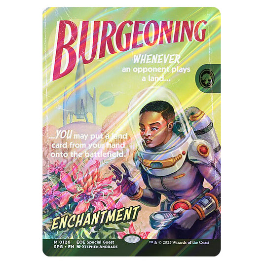 Burgeoning 0126 card from the Magic The Gathering set Edge of Eternities - Special Guests