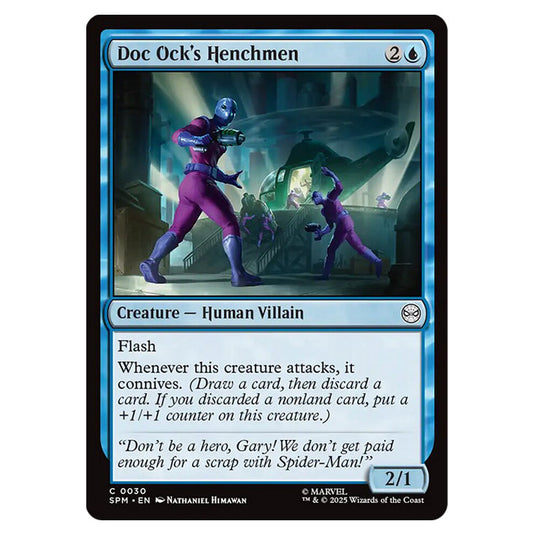 Doc Ock's Henchmen 0030 card from the Magic The Gathering set Marvel's Spider-Man