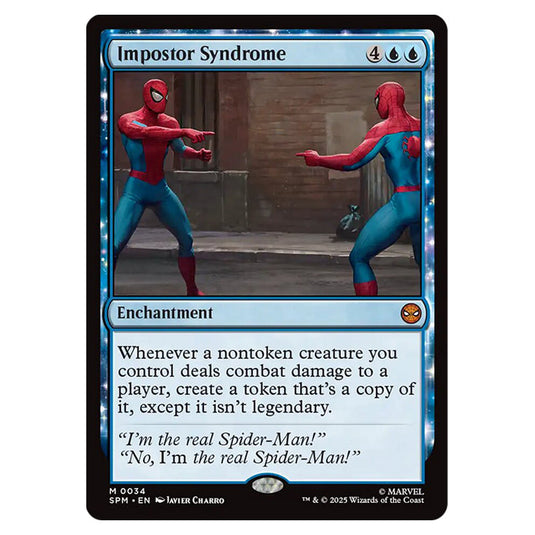 Impostor Syndrome 0034 card from the Magic The Gathering set Marvel's Spider-Man